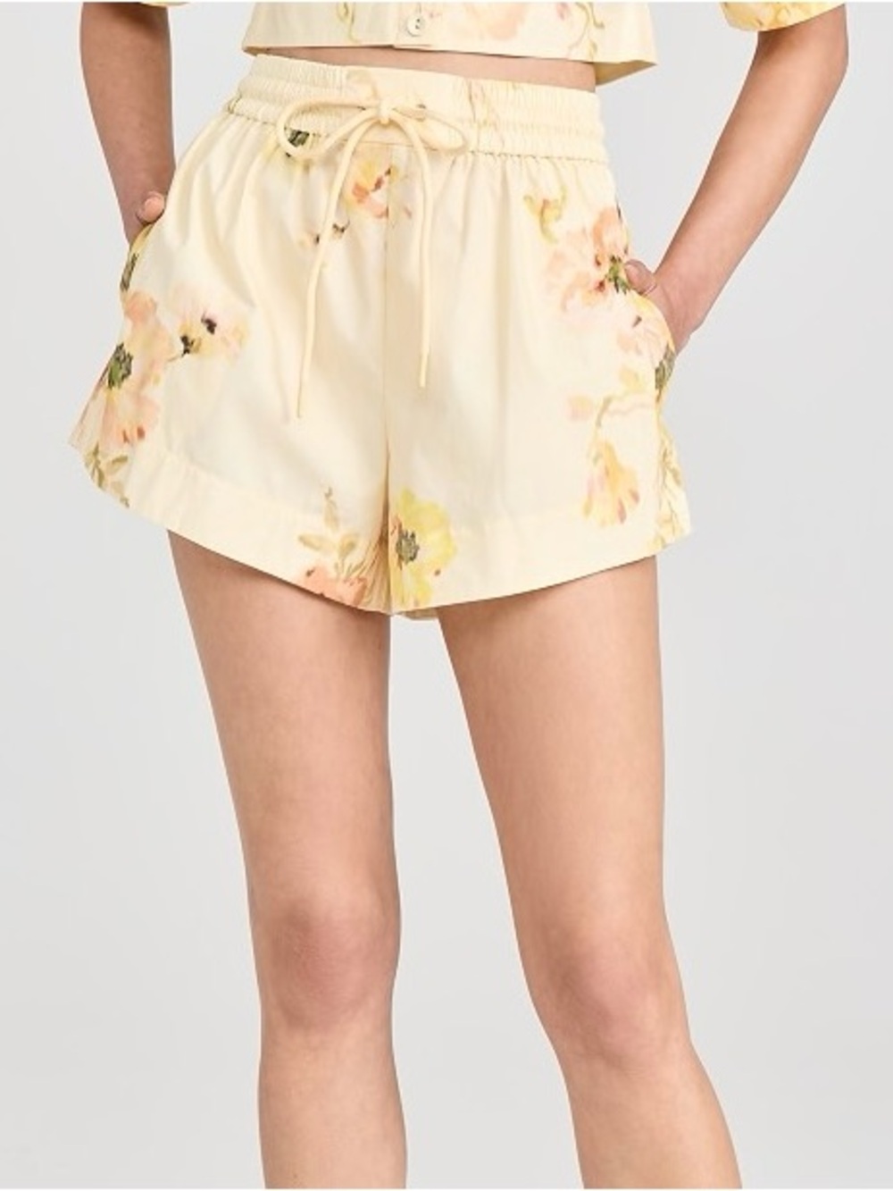 Women's Zimmermann Floral Drawstring Shorts